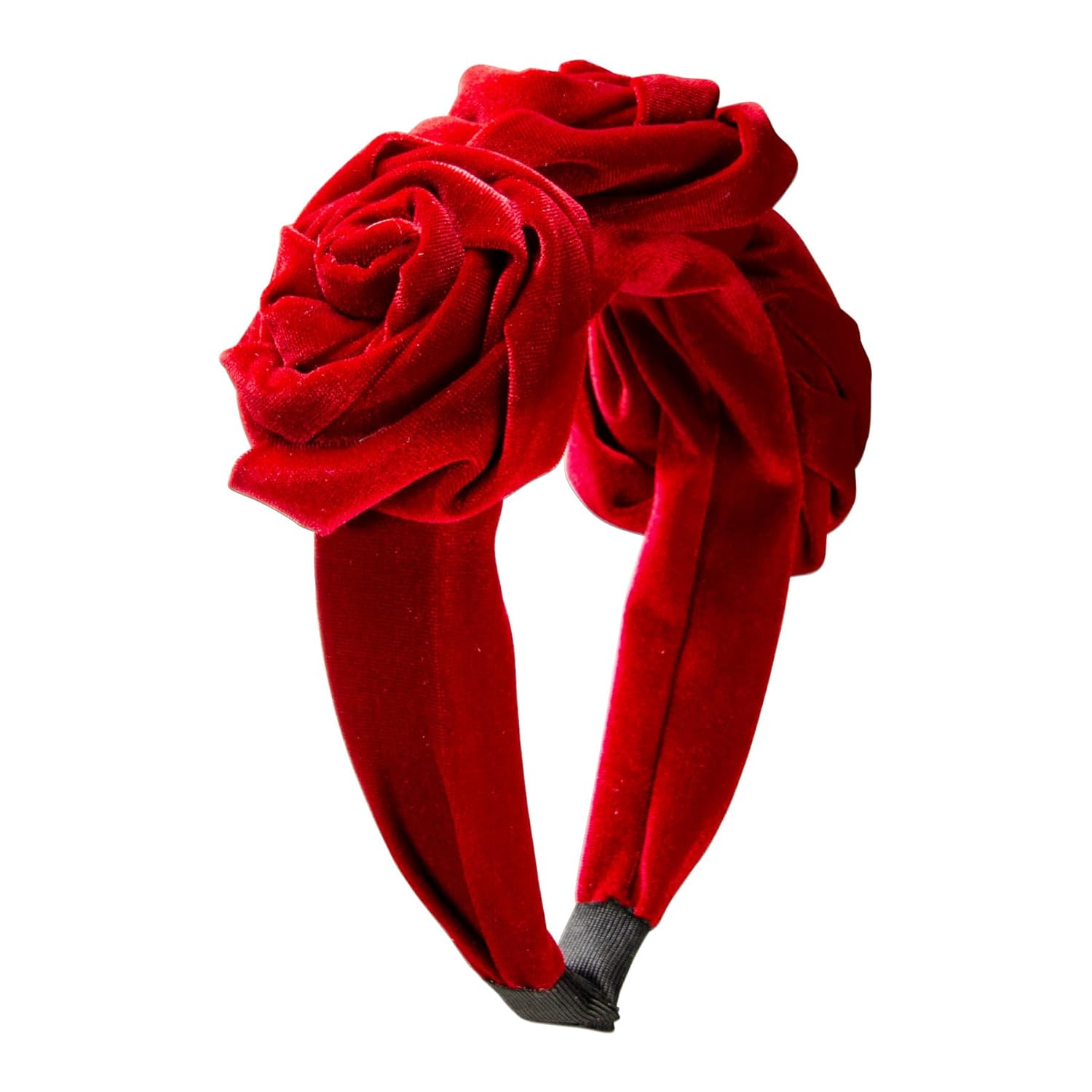 Alpenflüstern Trachten-Haarreif Samt Blüten - Damen Haarschmuck rutschfest, Haarband fürs Dirndl (rot) ADV146 1 61mrfOKHtdL. SL1500 - beautyscript